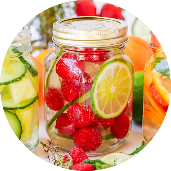 Agua de frutas