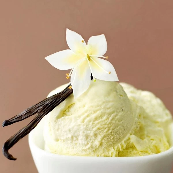 Helado de vainilla