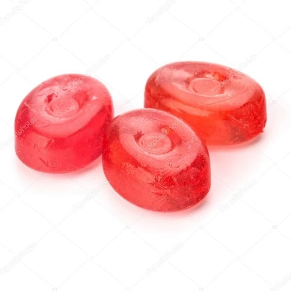 Piruletas de fresa